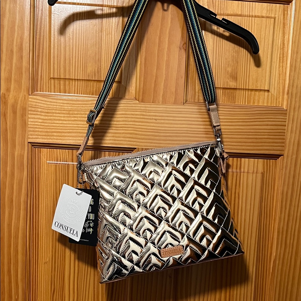 Consuela   Gold EVADNEY  Downtown Crossbody Bag